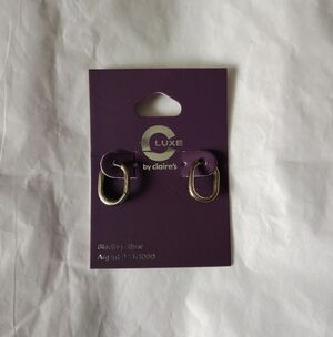 NWT Sterling Silver Link Earrings
